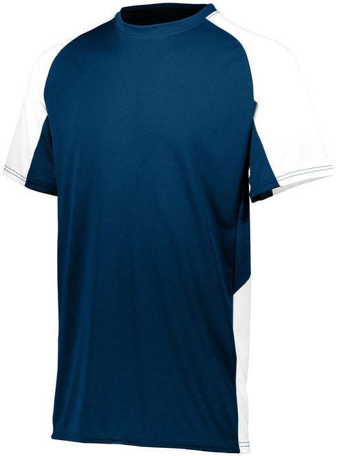 Augusta Sportswear Youth Cutter Jersey (1518), Color 'Navy/White'